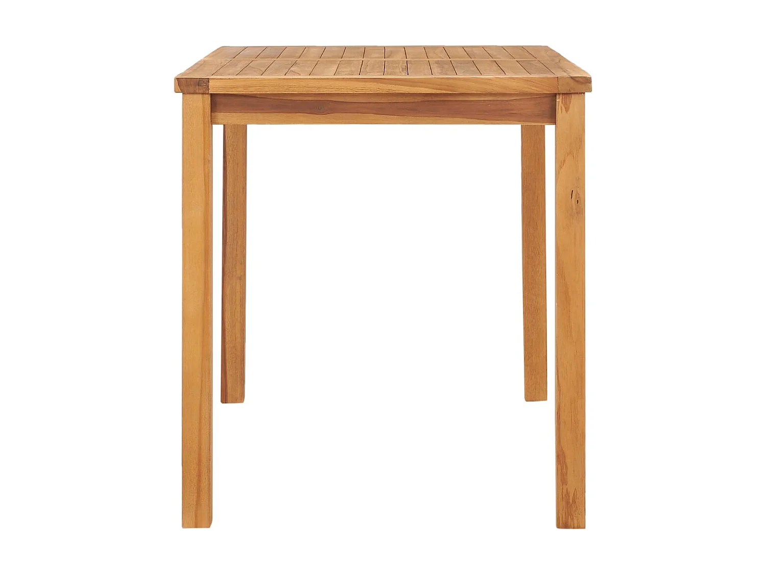 Table à dîner de jardin 120x70x77 cm Bois de teck solide