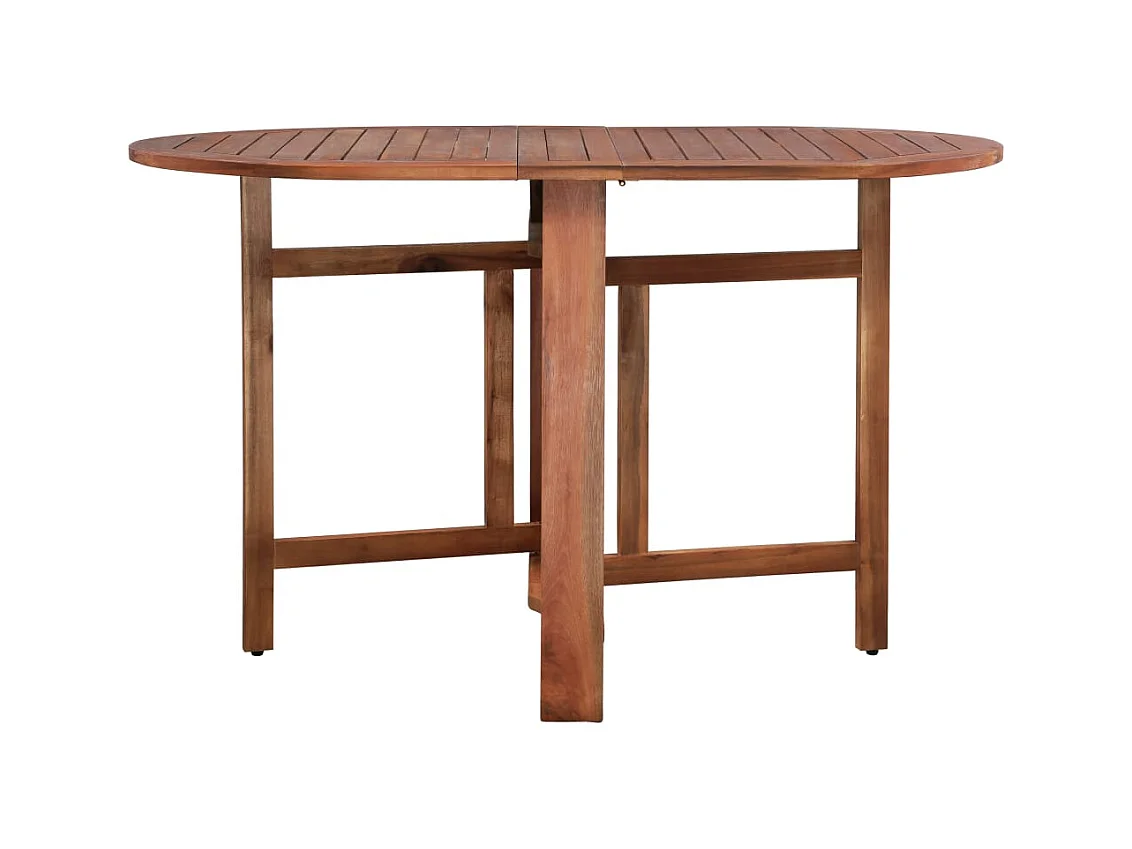 Mesa de jardín 120x70x74 cm Madera maciza de acacia