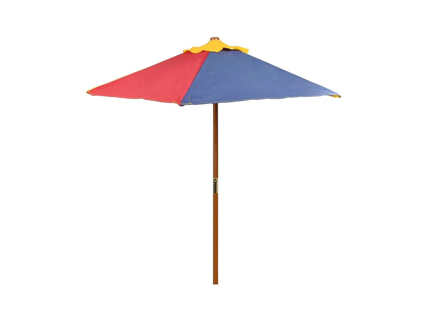 Table et bancs de pique-nique avec parasol pour enfants Bois