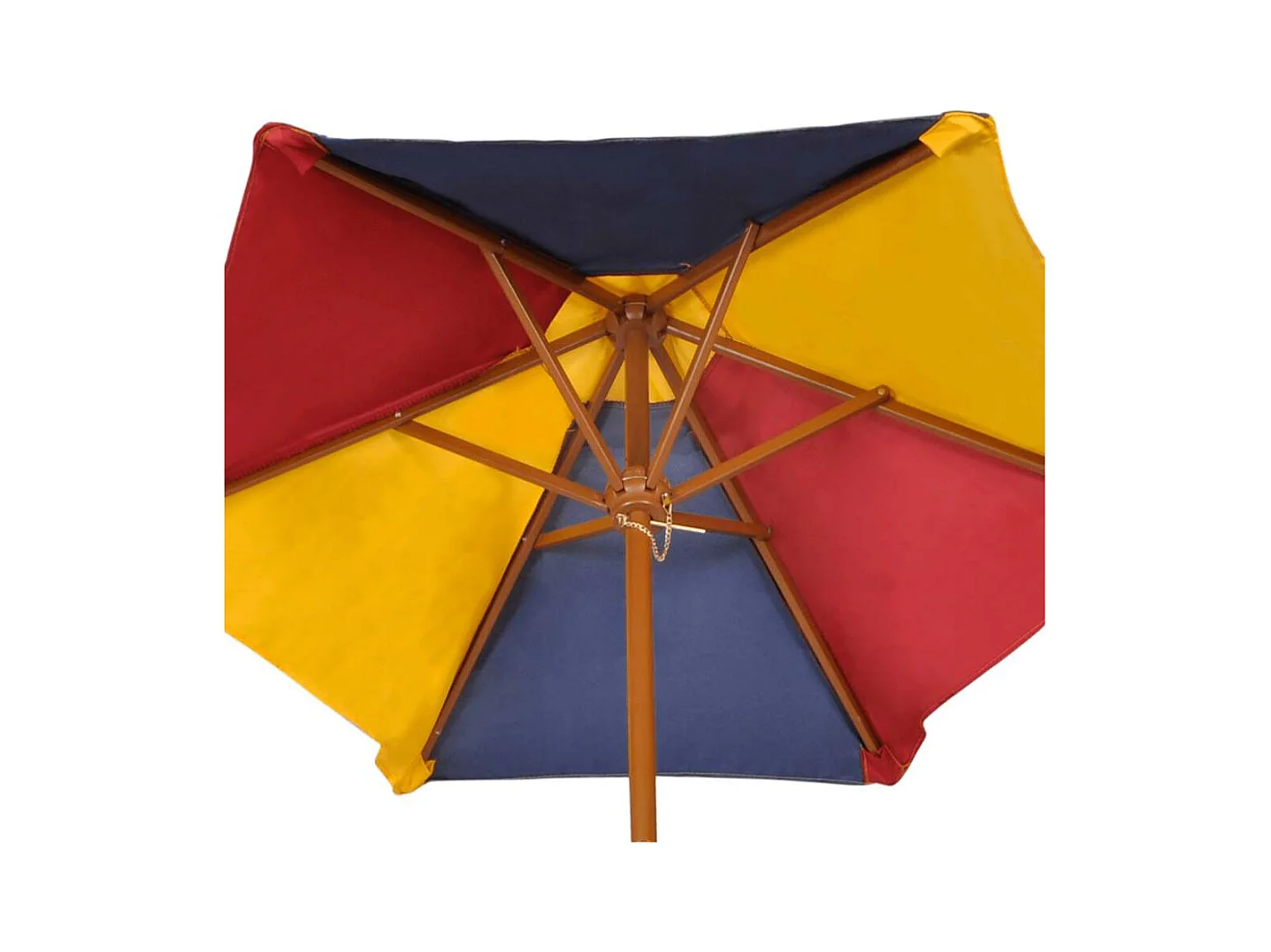 Table et bancs de pique-nique avec parasol pour enfants Bois