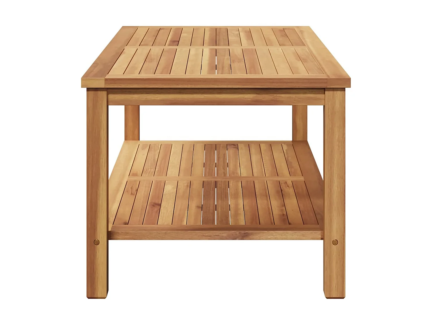 Table basse Marron 110 x 55 x 45 cm Bois de teck solide