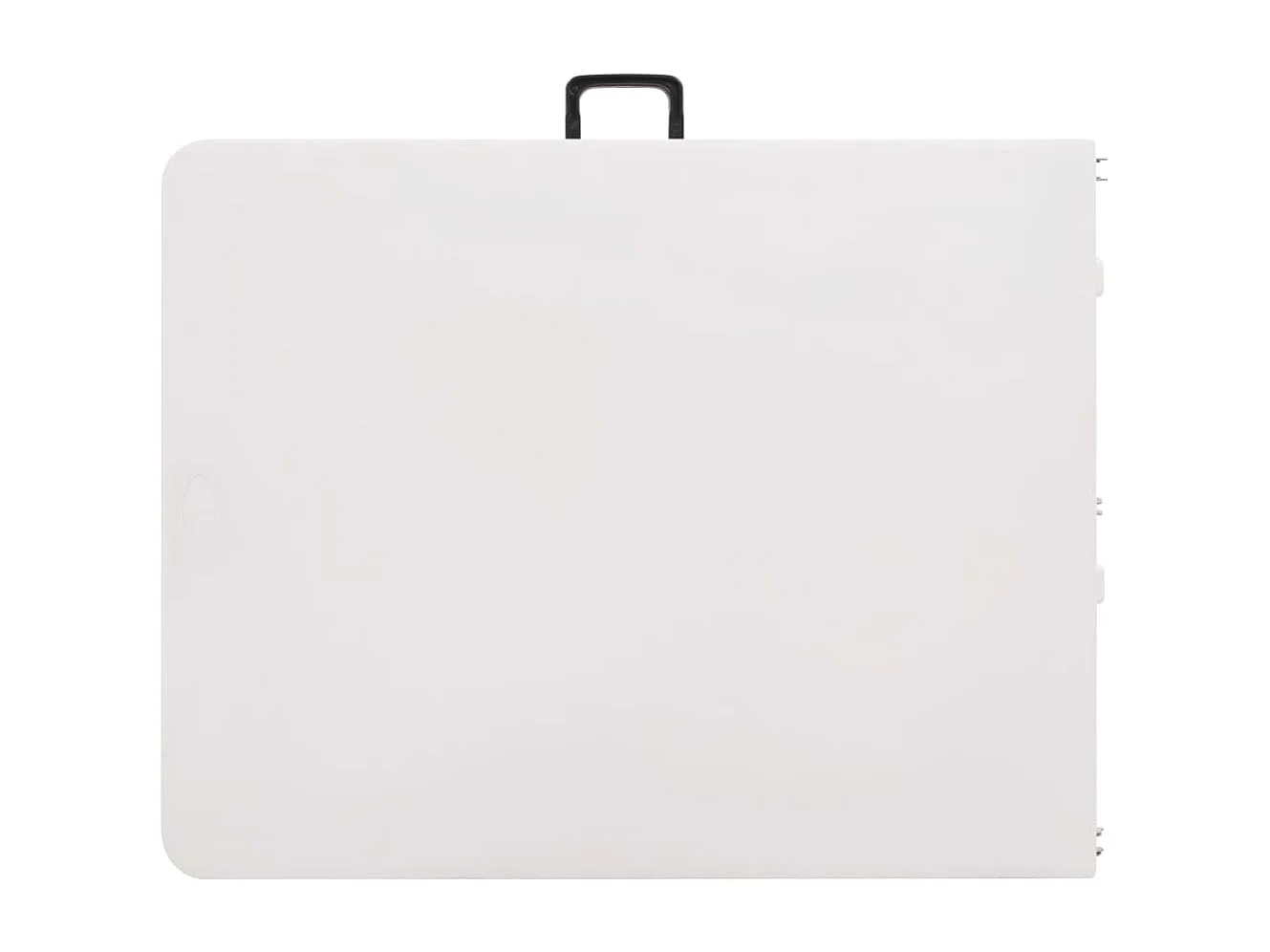 Table pliable de jardin Blanc 180x72x72 cm PEHD