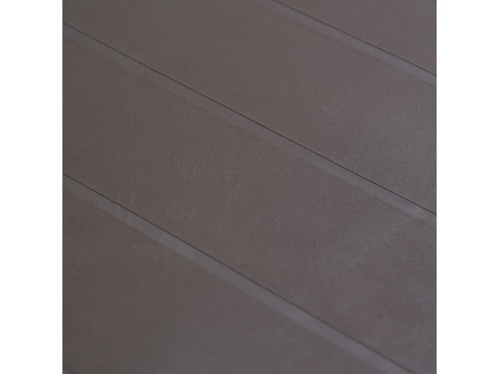 Mesa de jardín Marrón 79x79x72 cm Plástico Aspecto ratán