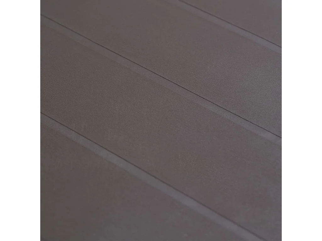 Tavolo da giardino Marrone 150x90x72 cm Plastica Effetto Rattan