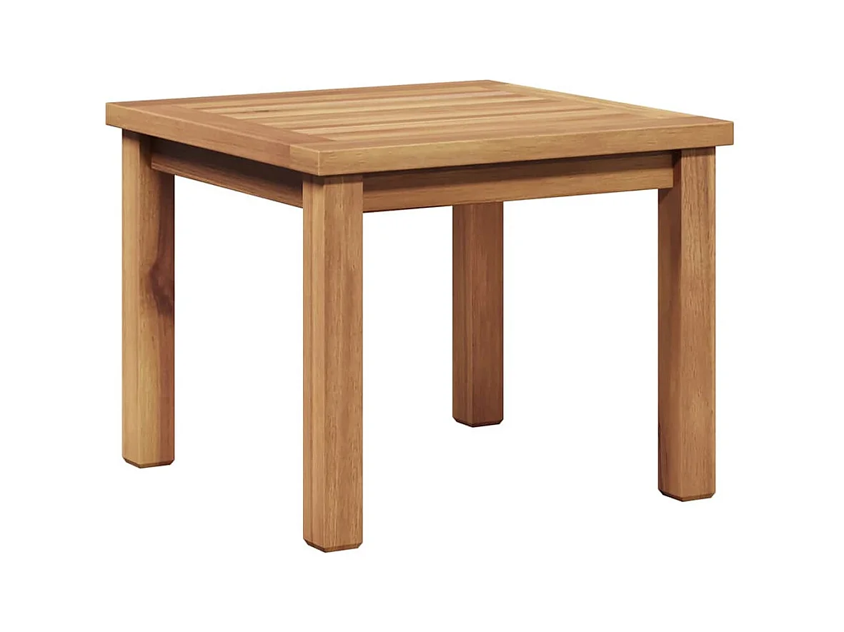 Table basse Marron 45 x 45 x 36 cm Bois de teck solide