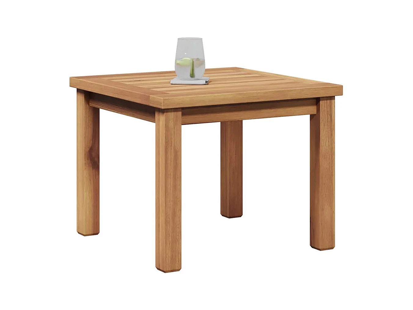 Table basse Marron 45 x 45 x 36 cm Bois de teck solide