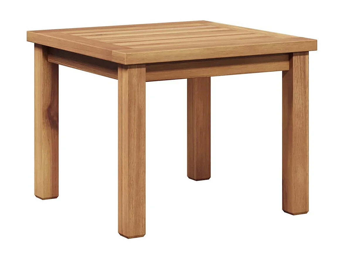 Table basse Marron 45 x 45 x 36 cm Bois de teck solide