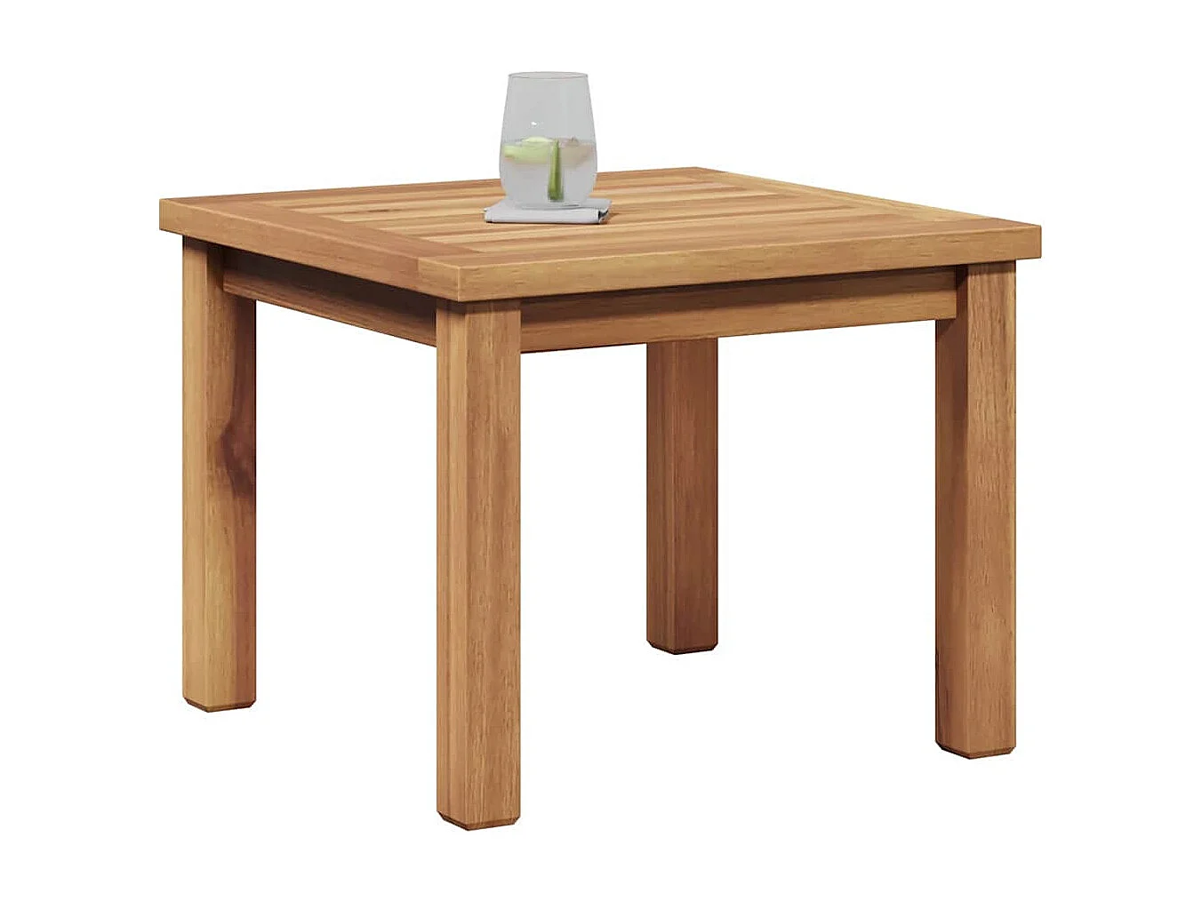 Table basse Marron 45 x 45 x 36 cm Bois de teck solide