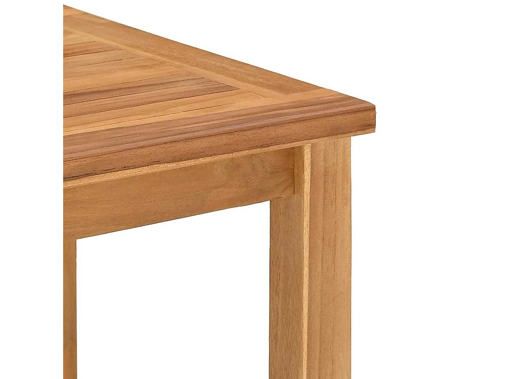 Table basse Marron 45 x 45 x 36 cm Bois de teck solide