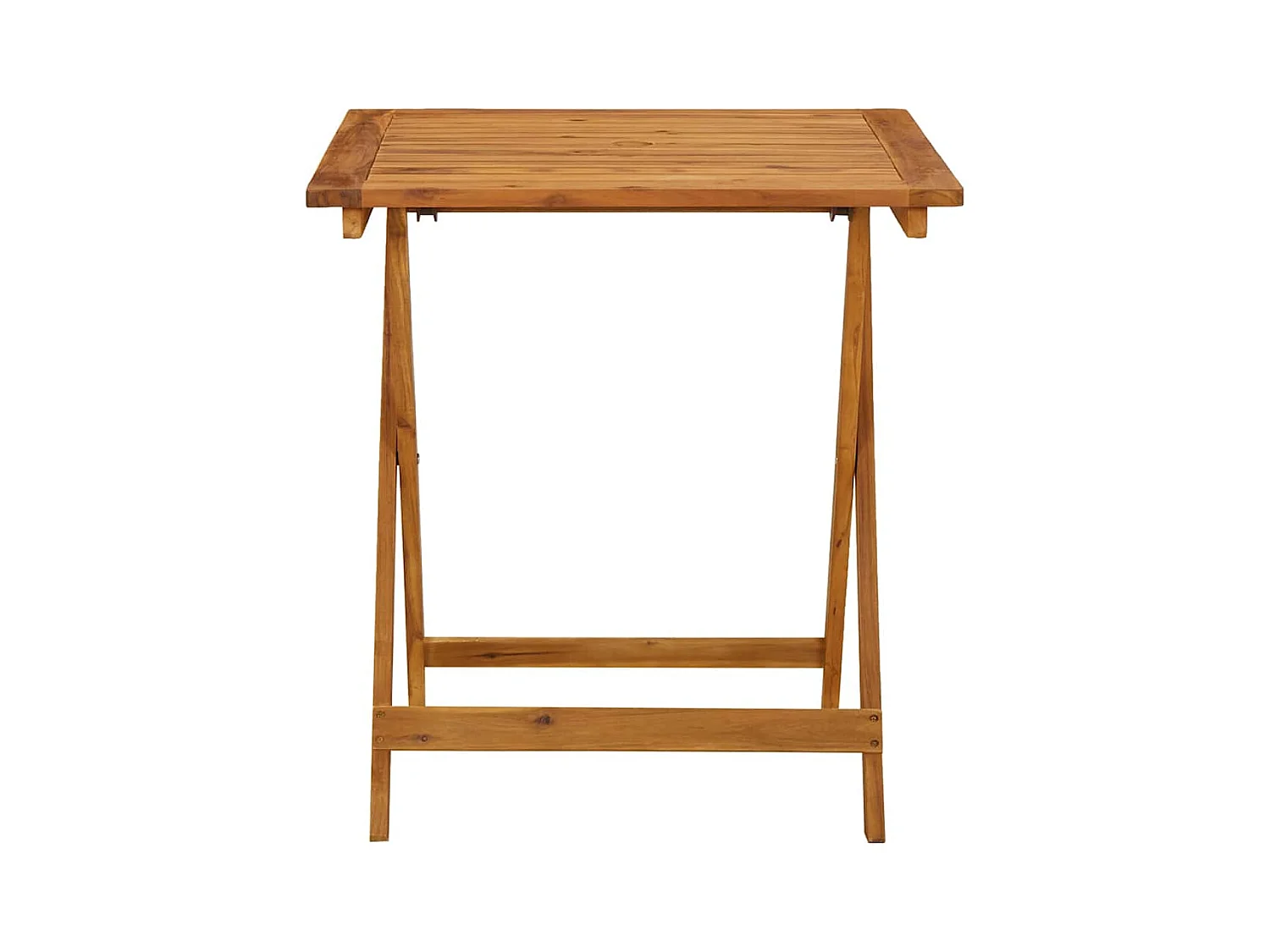 Opvouwbare tuintafel 70x70x75 cm Massief acaciahout