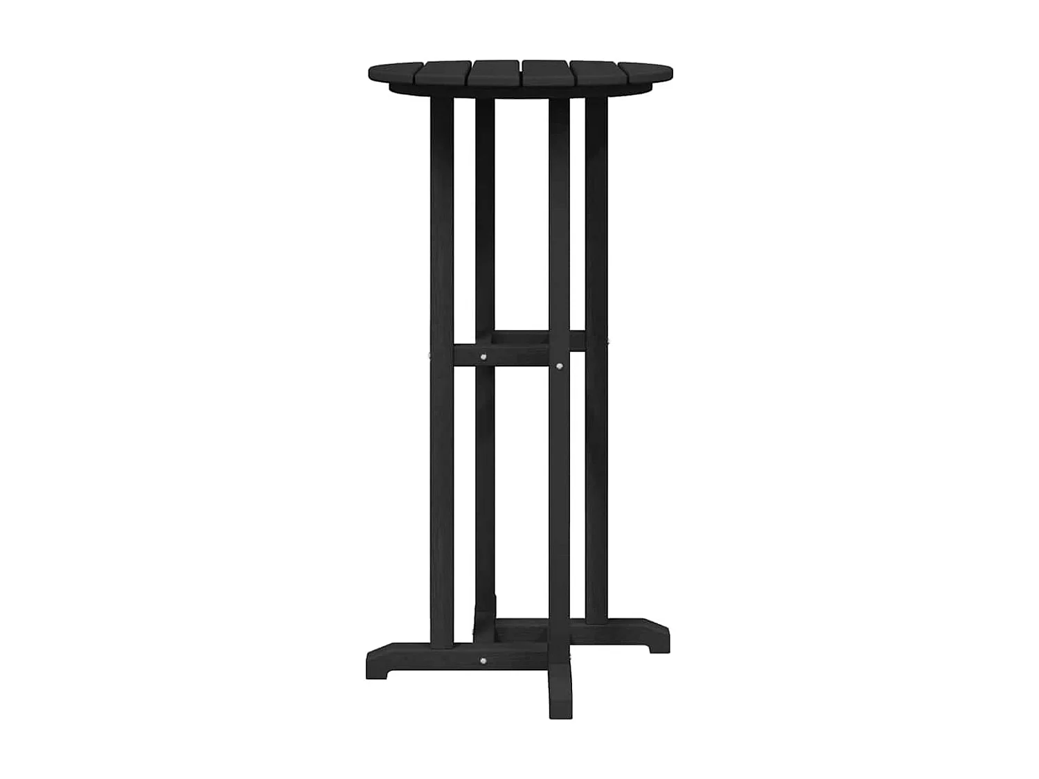 Table de bar Noir 55 x 55 x 107 cm HDPE