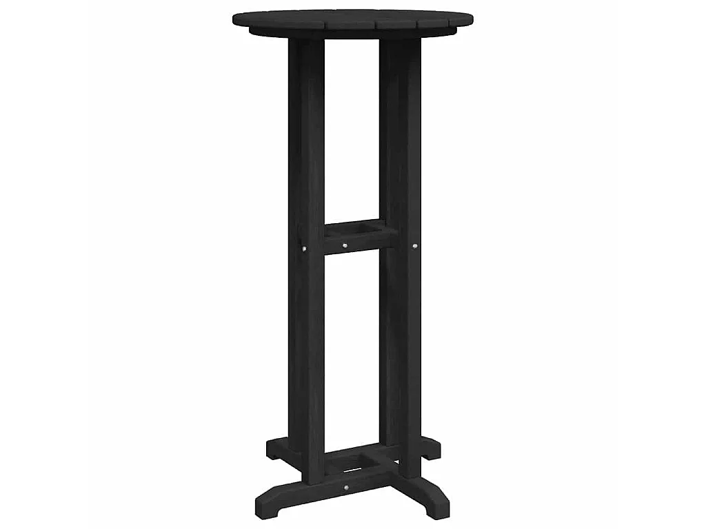 Tavolo da bar Nero 55 x 55 x 107 cm HDPE