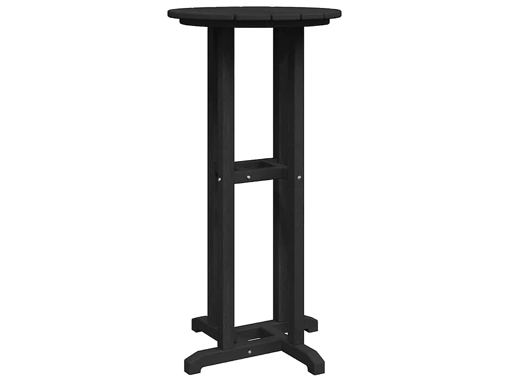 Tavolo da bar Nero 55 x 55 x 107 cm HDPE