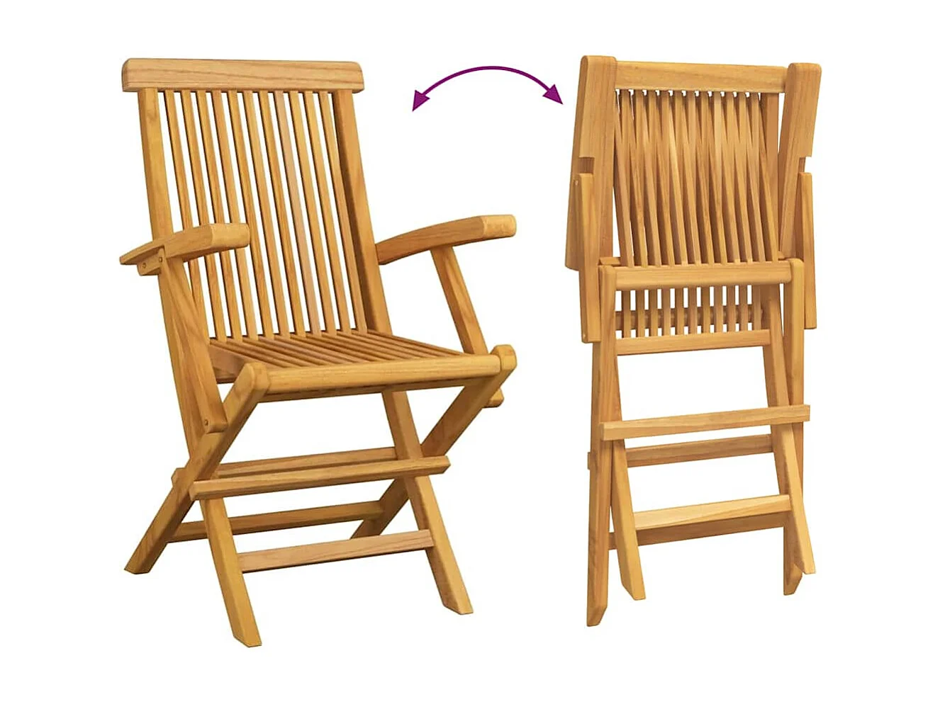 Ensemble de salle à manger pour jardin 5 pcs Marron