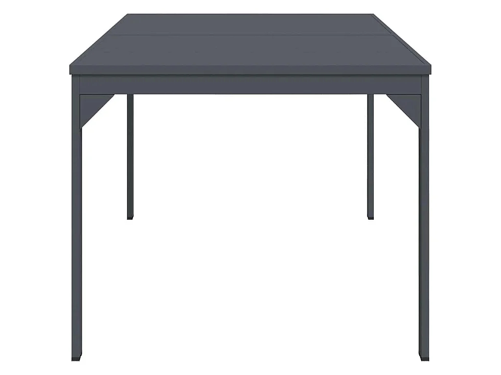 Ausziehtisch 2 Stk. Anthrazit 210 x 90 x 73 cm Stahl