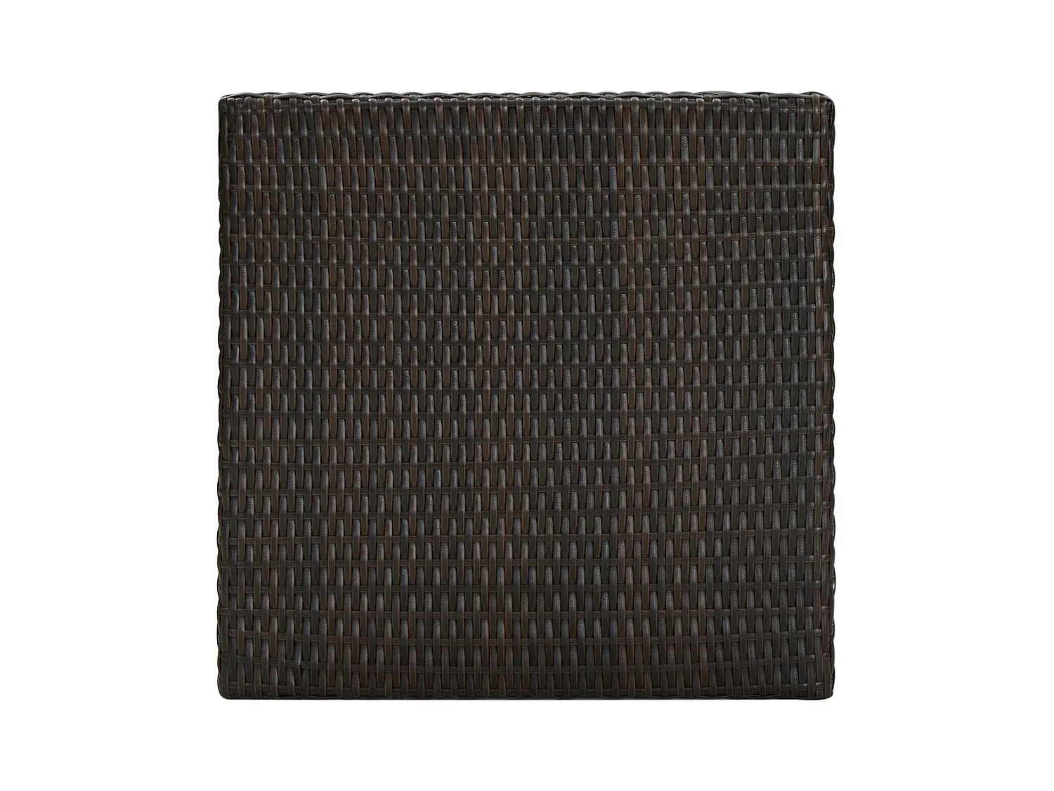 Tuinbartafel Bruin 60,5x60,5x110,5 cm Hars riet