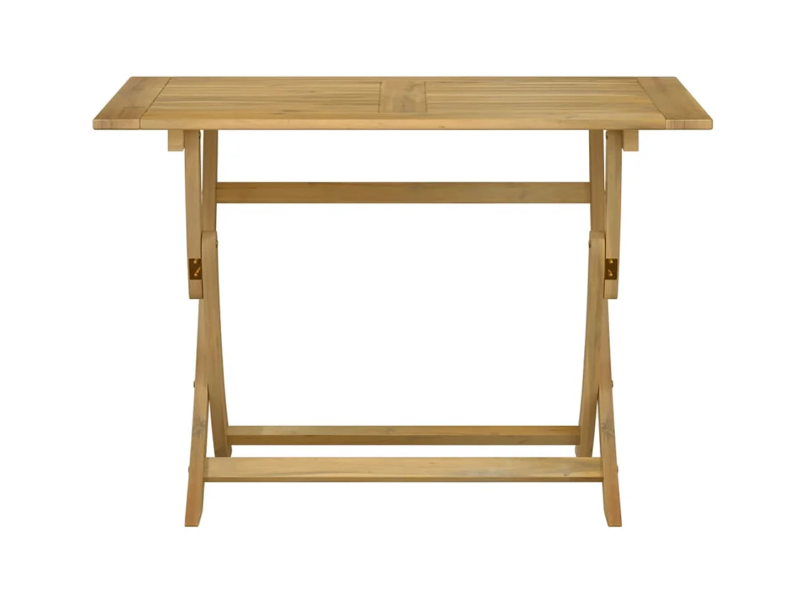 Opvouwbare tuintafel 110x55x75 cm massief acaciahout