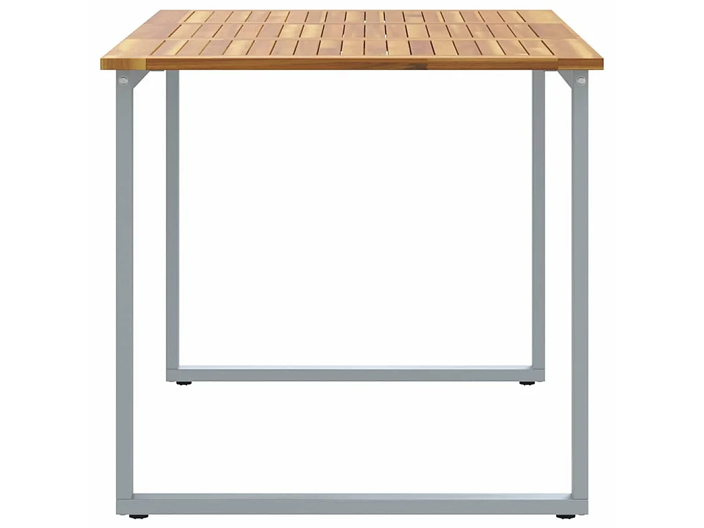 Tavolo da pranzo da giardino Grigio 140 x 80 x 75 cm