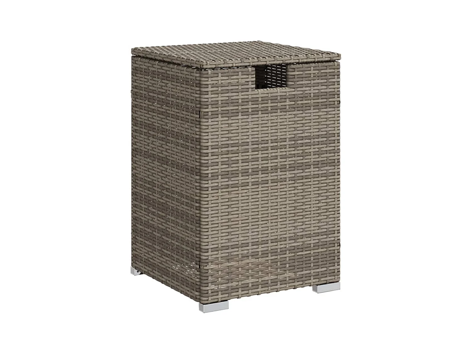 Propaanfleshoes tafel grijs 40x40x60 cm