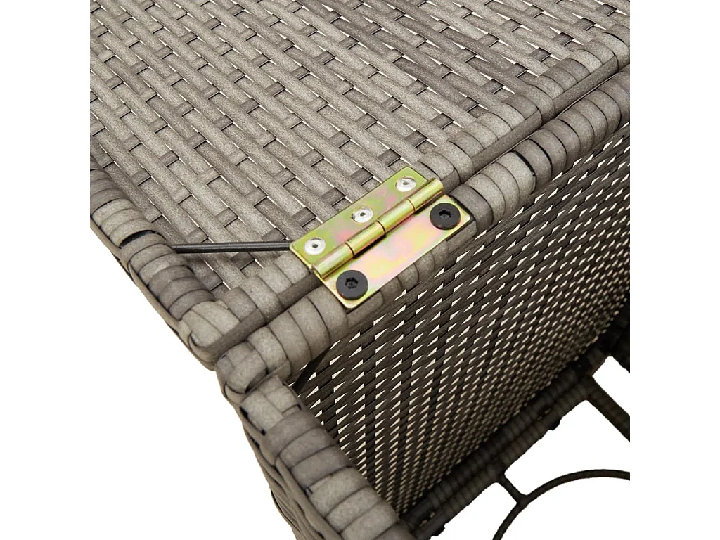 Propaanfleshoes tafel grijs 40x40x60 cm