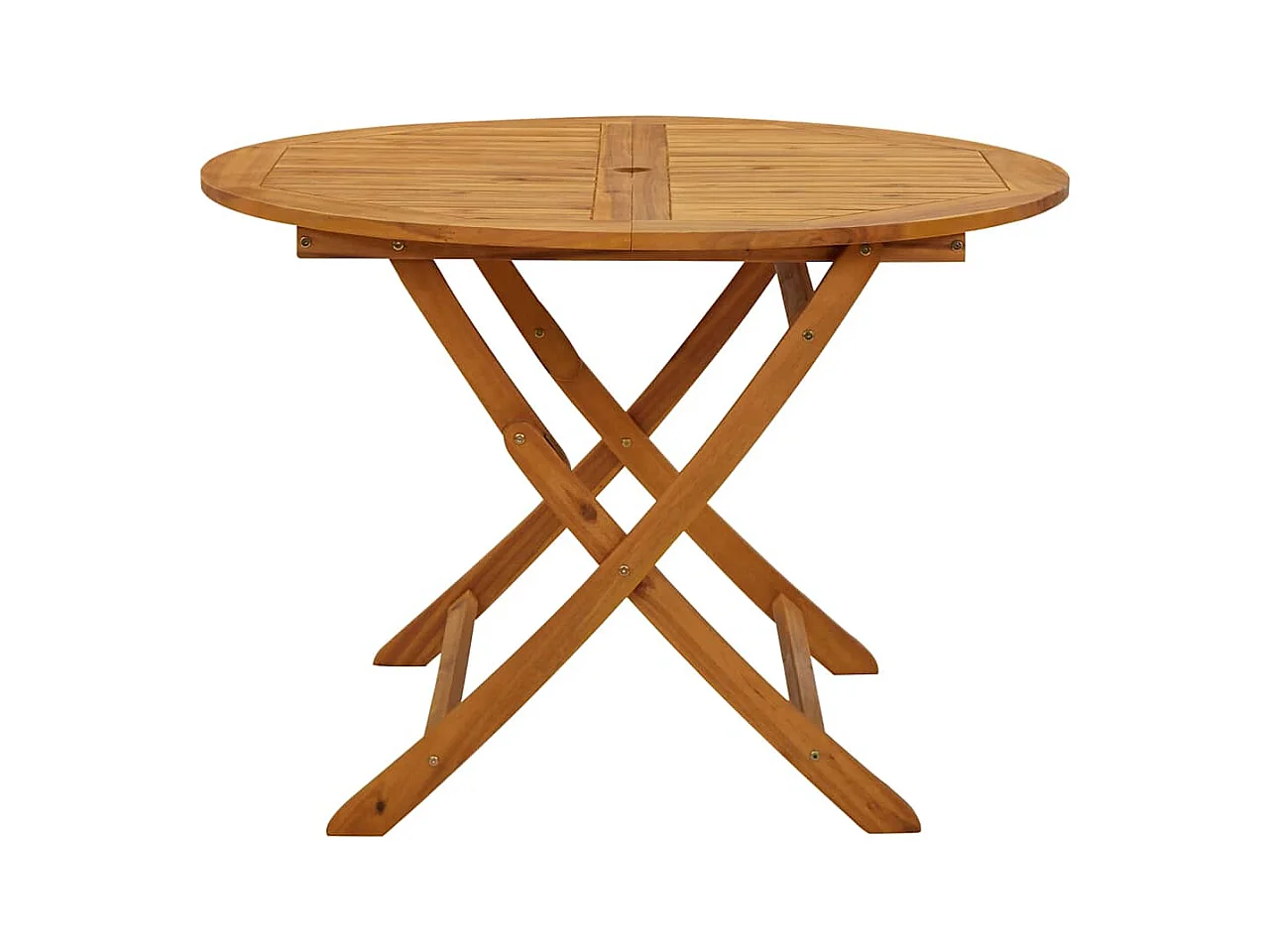 Opvouwbare tuintafel 110 cm Massief acaciahout