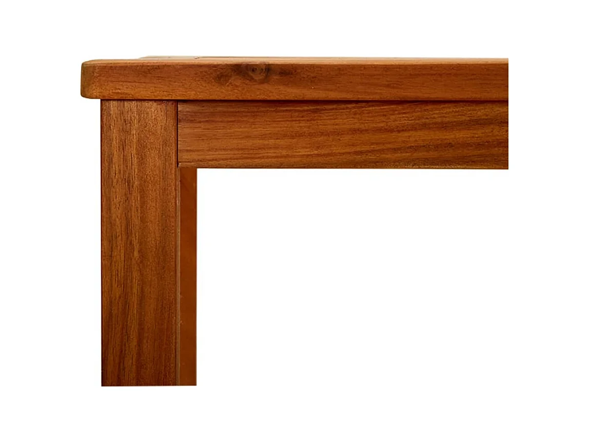 Table console de jardin 110x40x75 cm Bois d'acacia solide