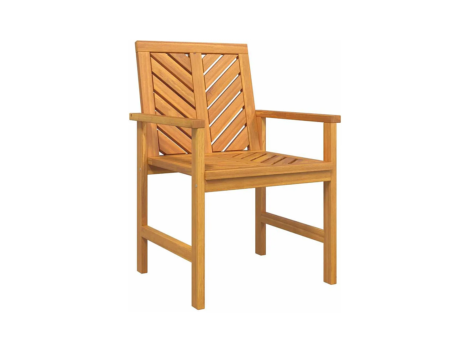 Ensemble de salle à manger pour jardin 5 pcs Marron