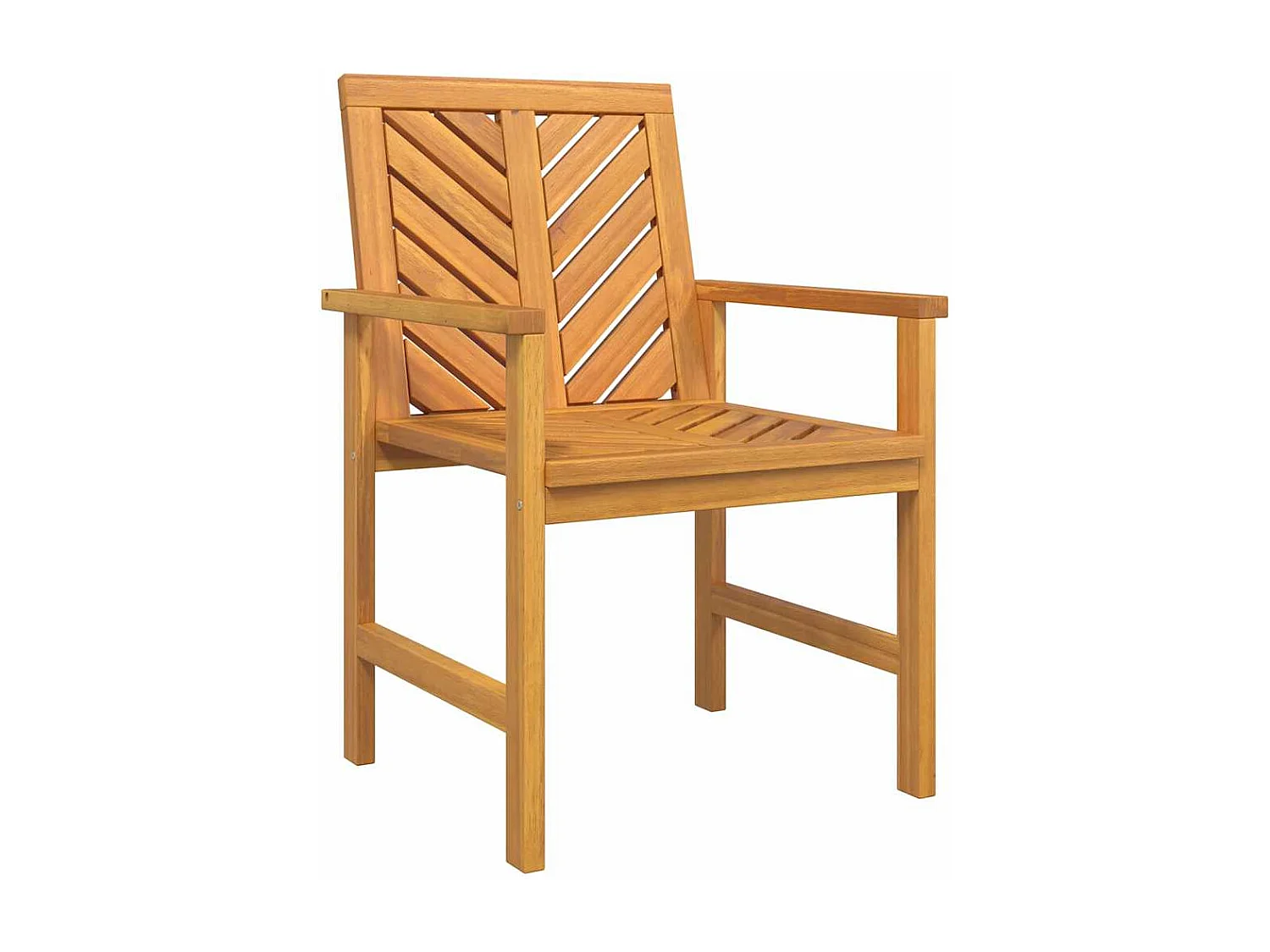 Juego de comedor de jardín de 5 piezas Marrón