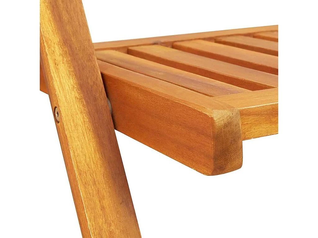 Table de Jardin 5 pcs Marron 110 x 60 x 72 cm