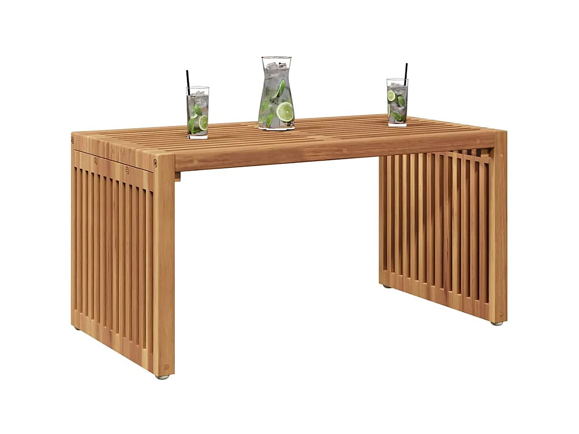 Table d'appoint de jardin Marron 70 x 37.5 x 35.5 cm