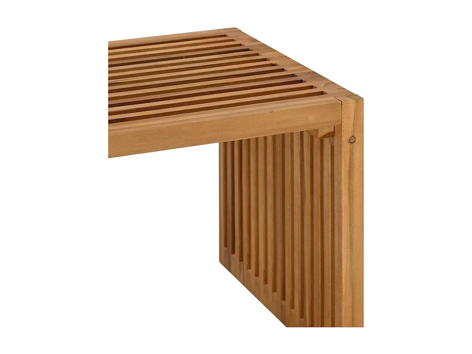 Table d'appoint de jardin Marron 70 x 37.5 x 35.5 cm