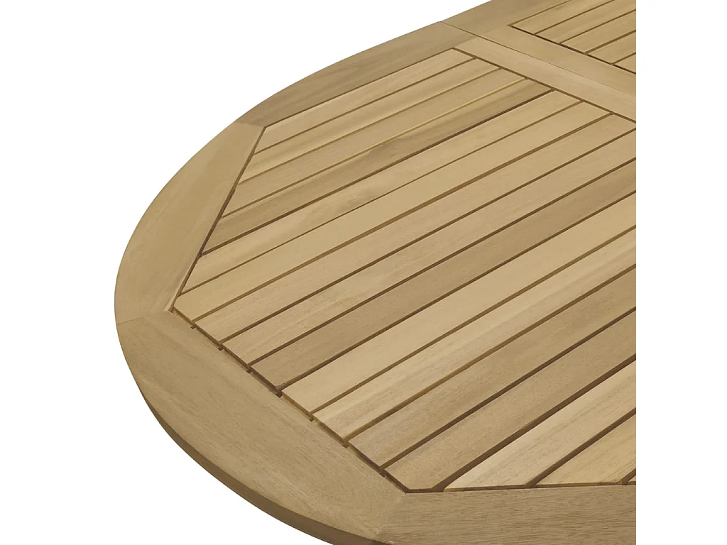 Opvouwbare tuintafel 160x85x75 cm massief acaciahout