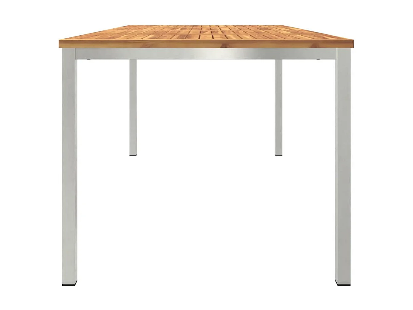 Table à manger d'extérieur Marron Bois d'acacia massif