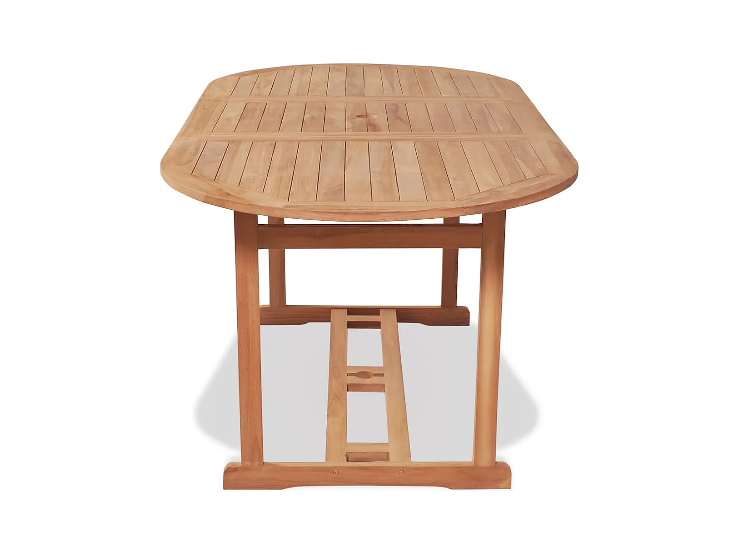 Mesa de jardín 180x90x75 cm Madera maciza de teca