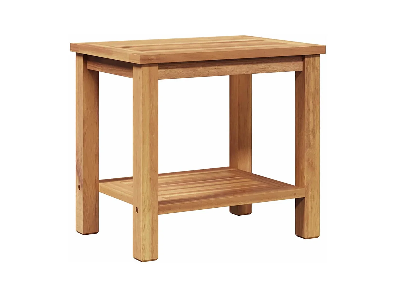 Table basse Marron 50 x 35 x 45 cm Bois de teck solide