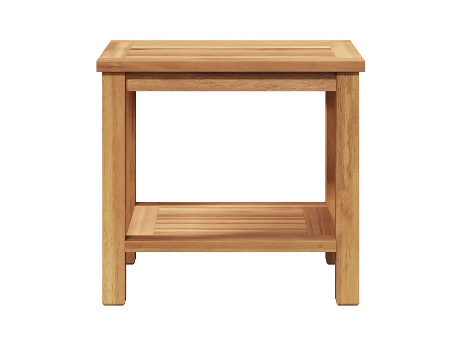 Table basse Marron 50 x 35 x 45 cm Bois de teck solide