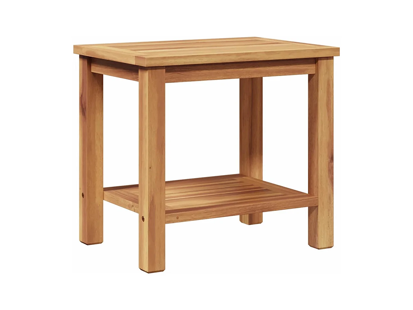 Table basse Marron 50 x 35 x 45 cm Bois de teck solide