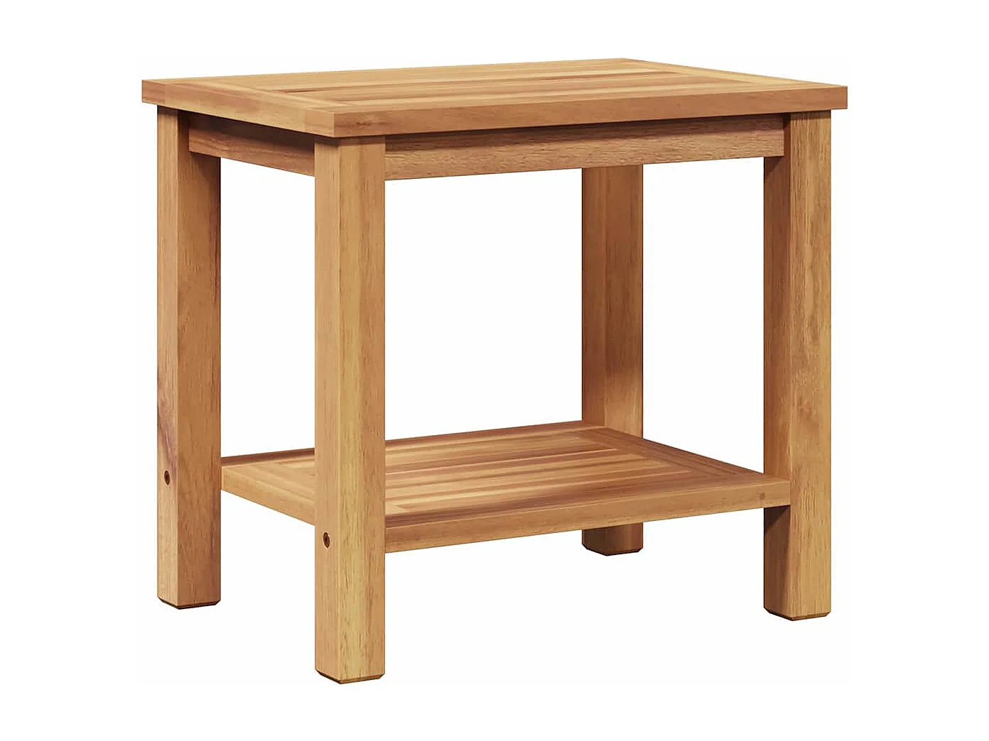 Table basse Marron 50 x 35 x 45 cm Bois de teck solide