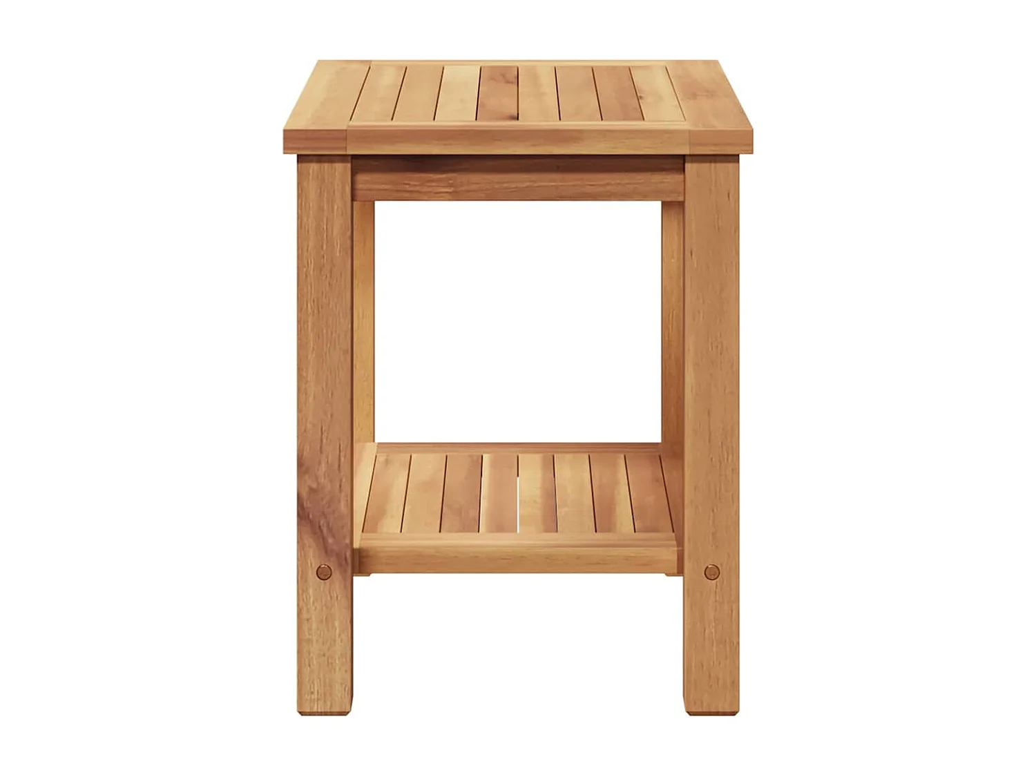Table basse Marron 50 x 35 x 45 cm Bois de teck solide