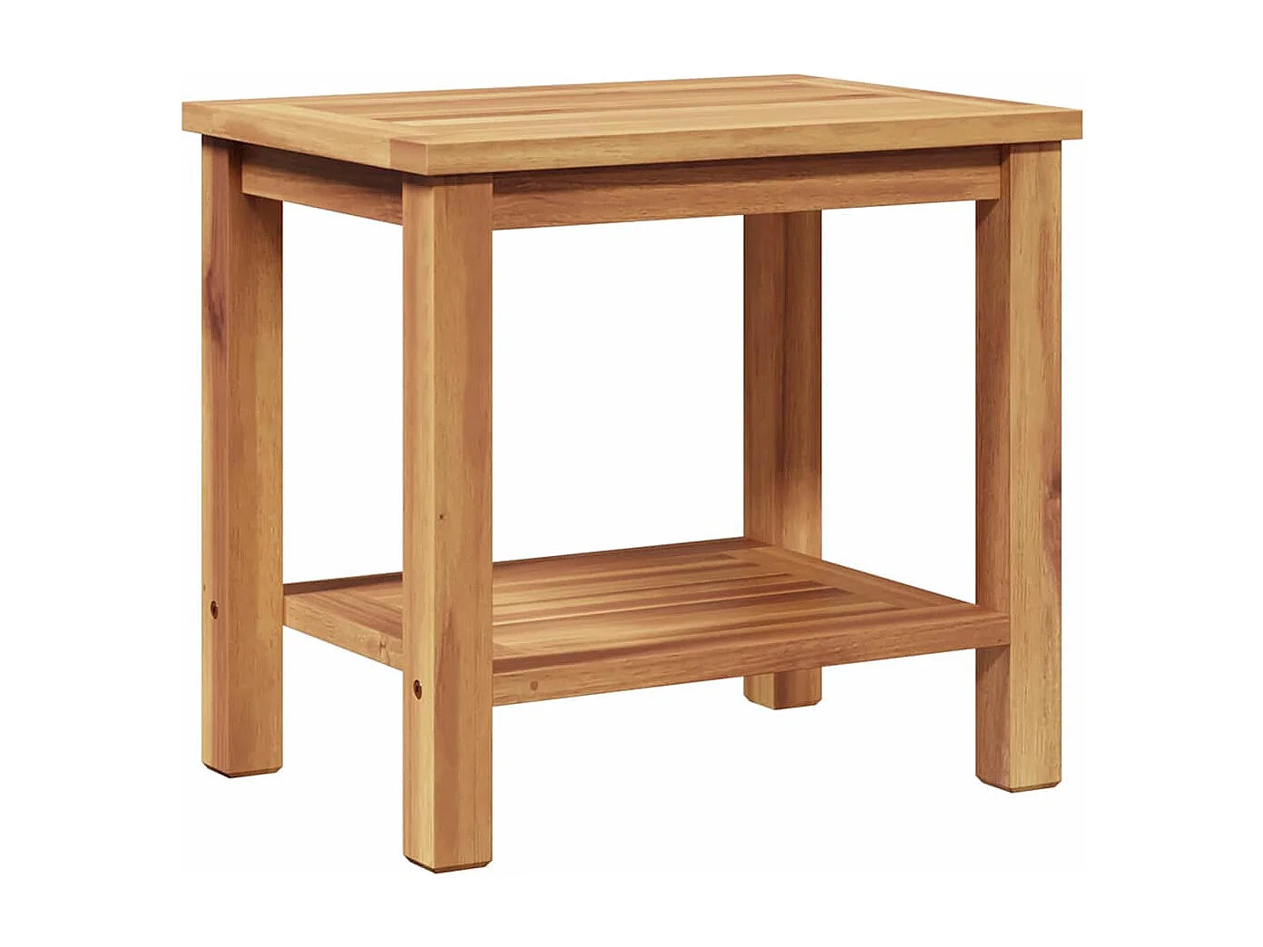 Table basse Marron 50 x 35 x 45 cm Bois de teck solide