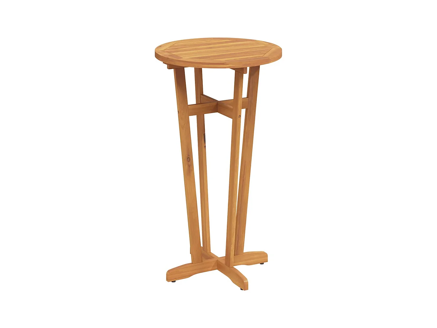 Mesa de bar de jardín Ø60x105 cm Madera maciza de acacia