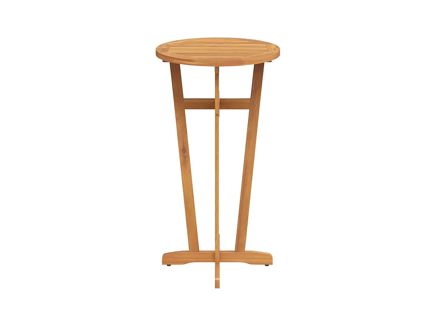 Mesa de bar de jardín Ø60x105 cm Madera maciza de acacia