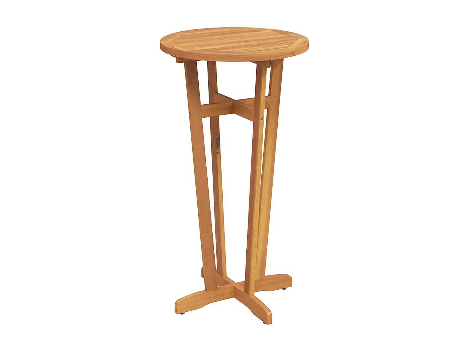 Mesa de bar de jardín Ø60x105 cm Madera maciza de acacia