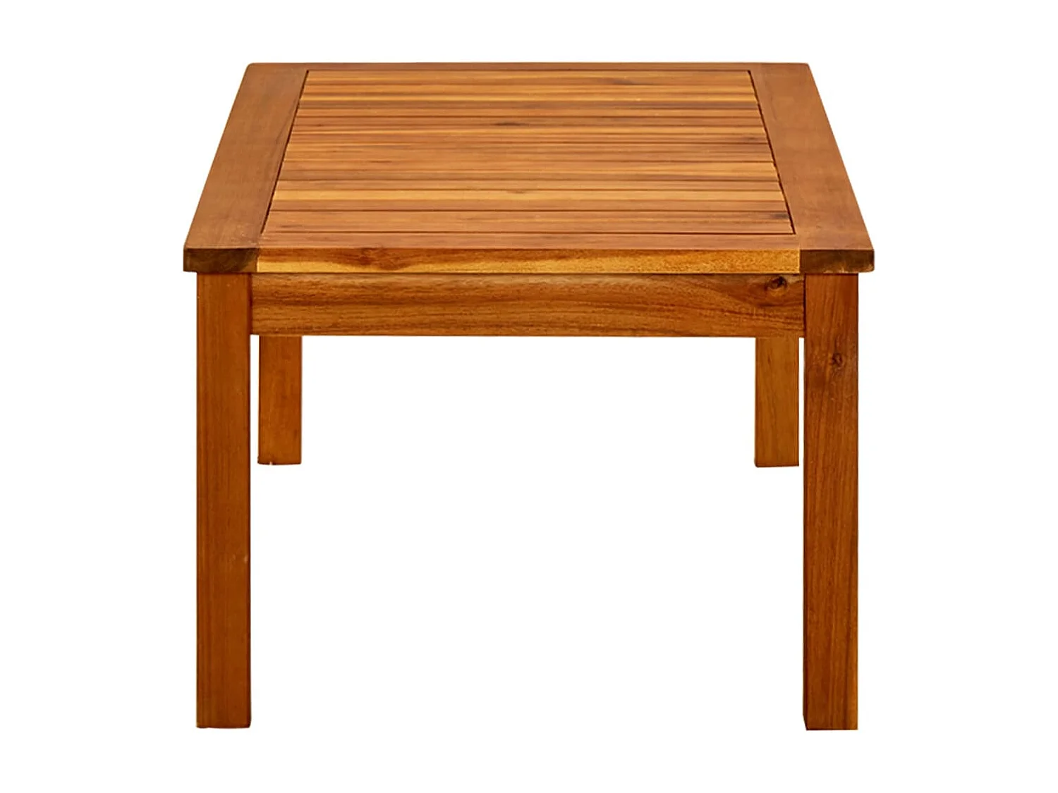 Mesa de centro de jardín 90x50x36 cm Madera maciza de acacia