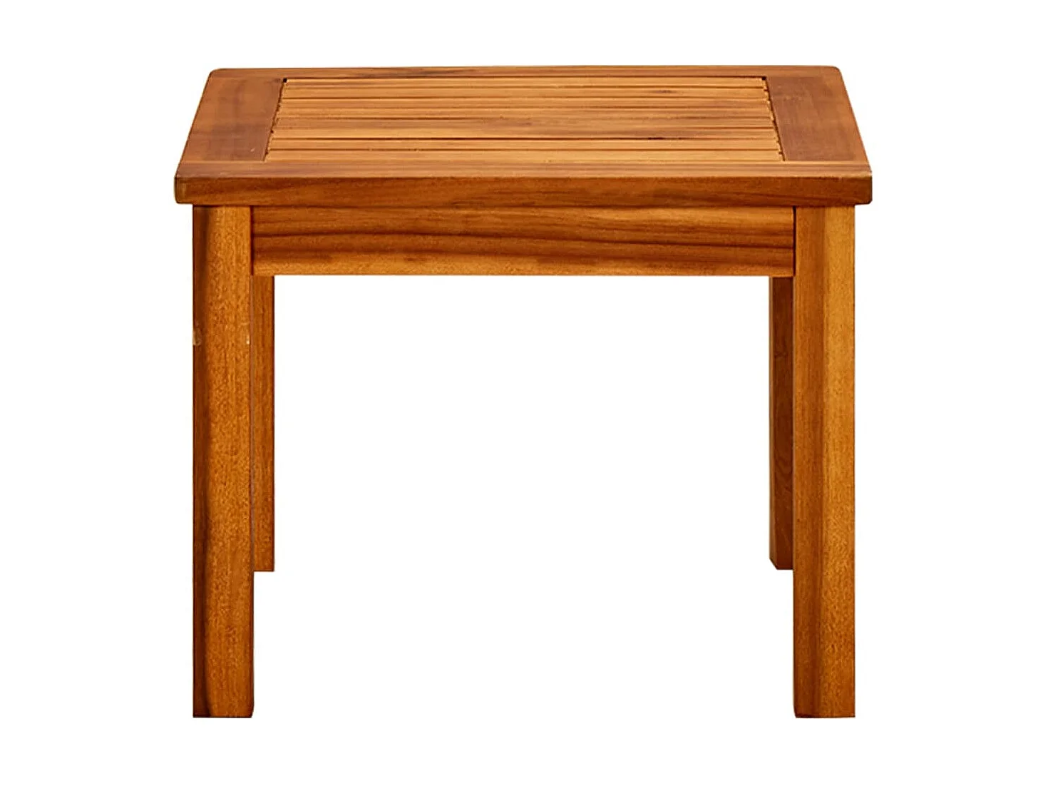 Mesa de centro de jardín 45x45x36 cm Madera maciza de acacia