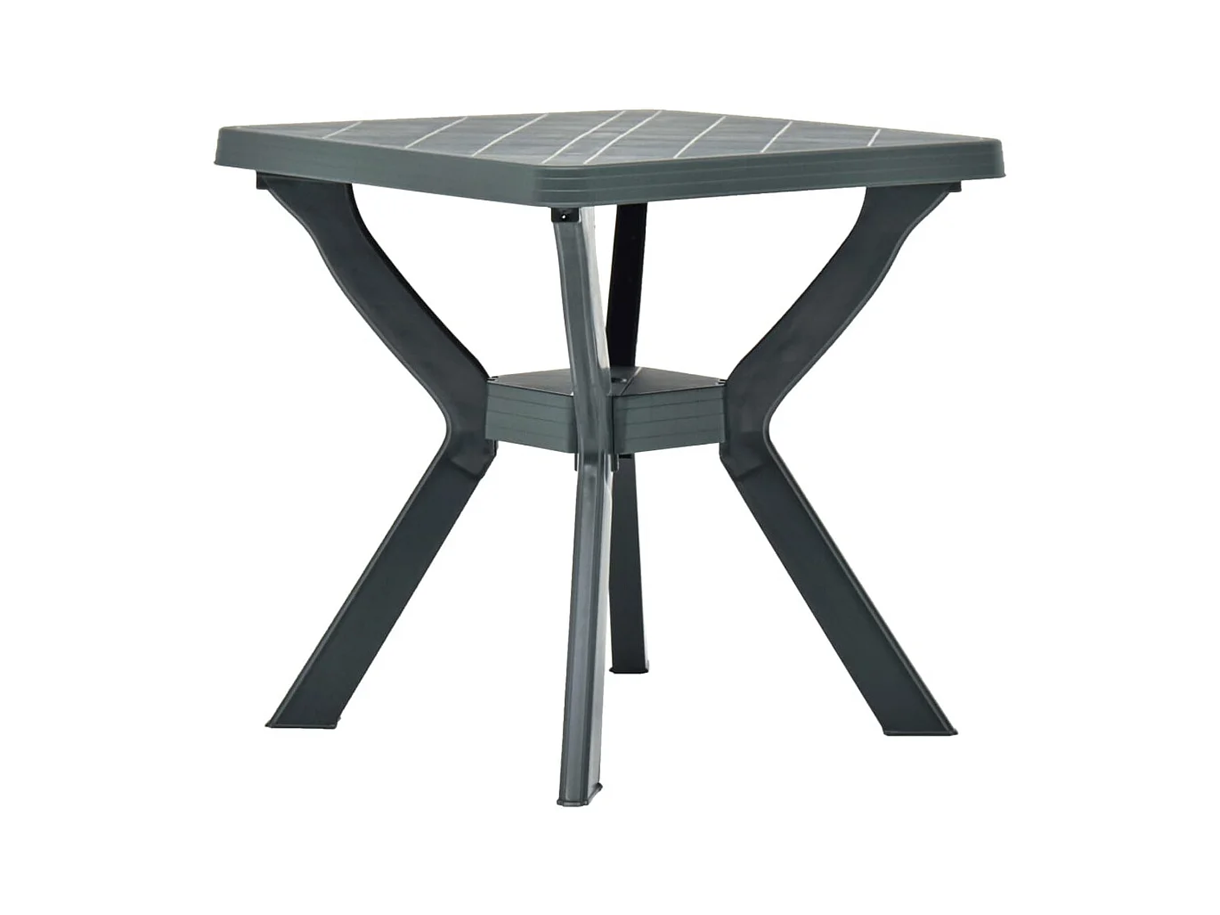 Groene Bistrotafel 70x70x72 cm Kunststof