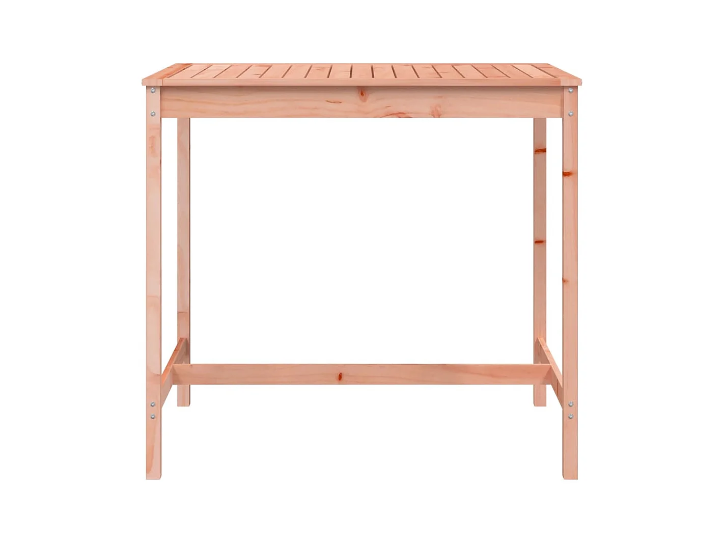 Mesa de jardín 121x82,5x110 cm madera maciza de abeto Douglas