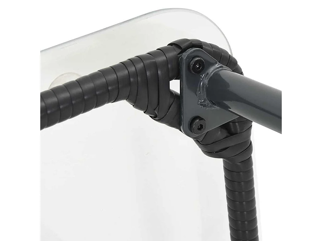 Table de Jardin Noir 80 x 40 x 45.5 cm Poly rotin