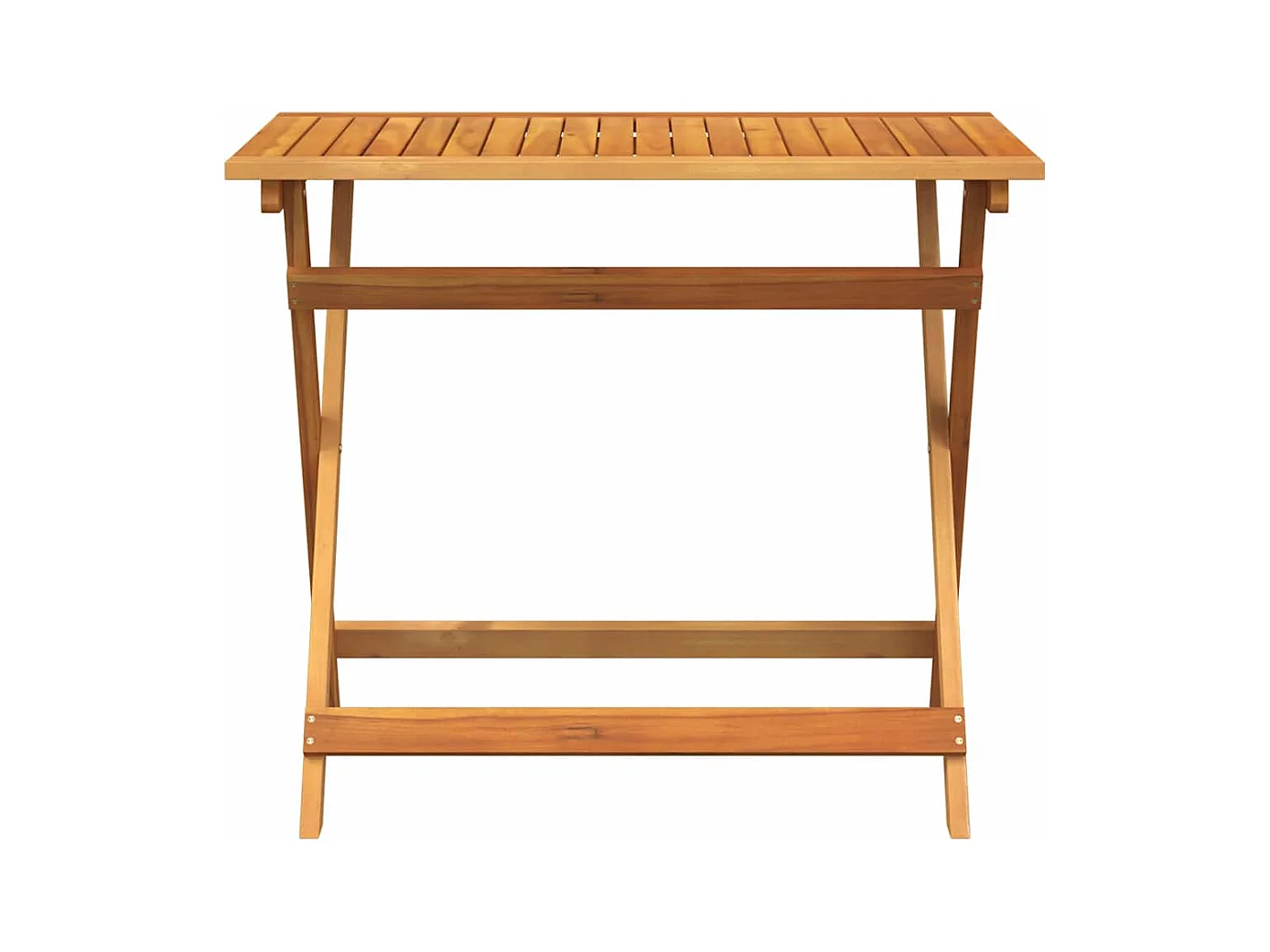 Table de Jardin Marron 90 x 55 x 75 cm Bois d'acacia massif