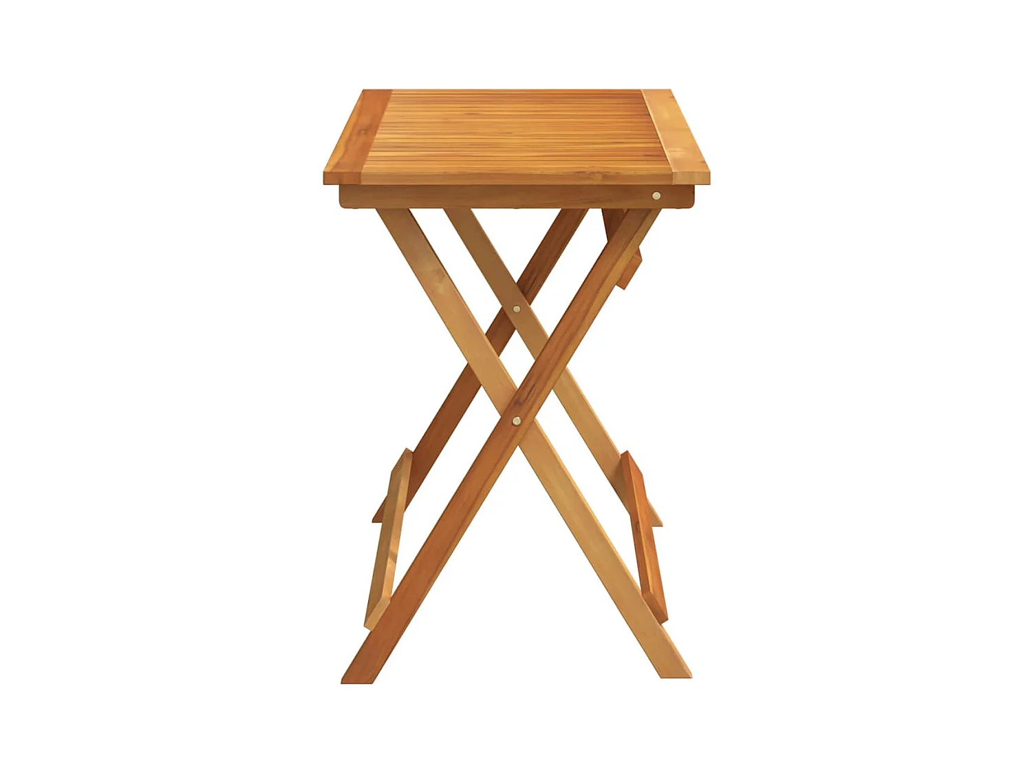 Table de Jardin Marron 90 x 55 x 75 cm Bois d'acacia massif